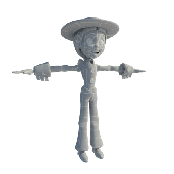 Modelo 3d Jessie Toy Story