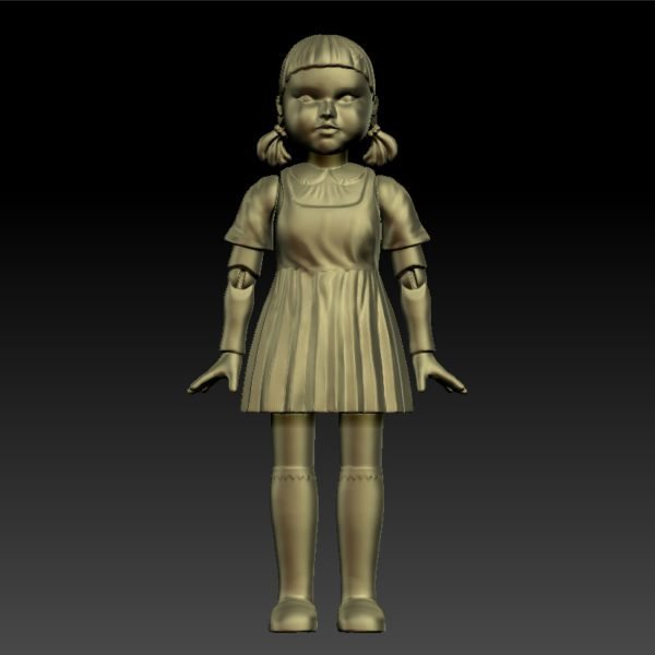Modelo 3D Juego del Calamar