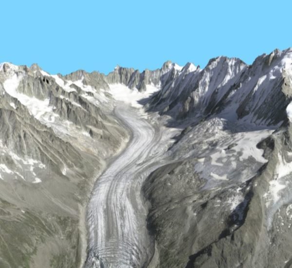 Glaciar 3d model