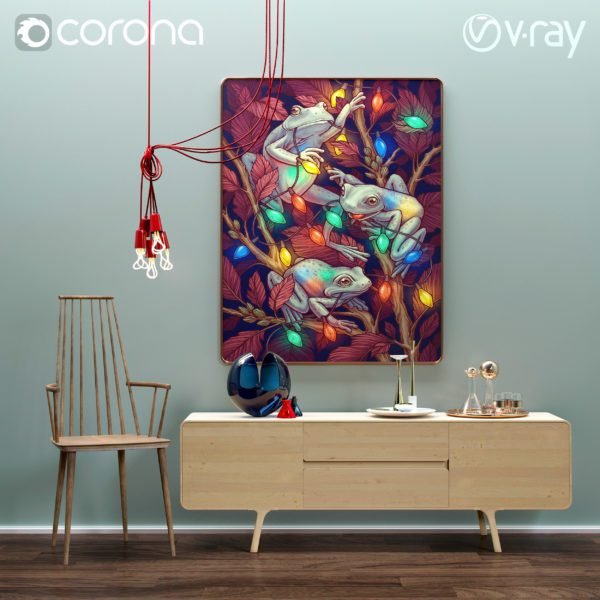 Decorative set 3d