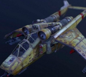 3d spaceship