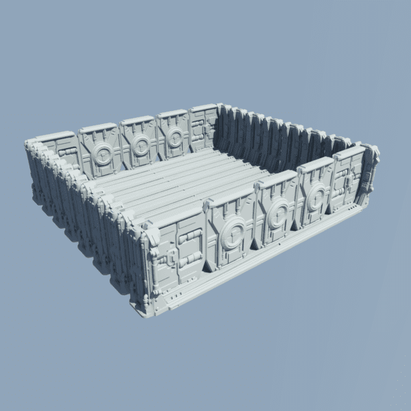 Hangar Sci Fi 3d models