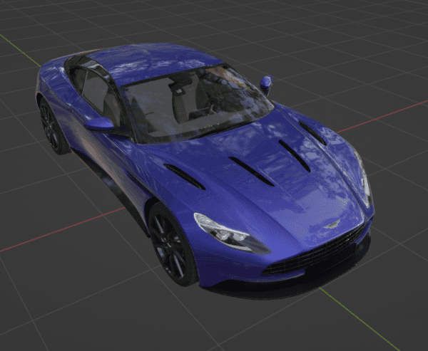 aston martin 3d models