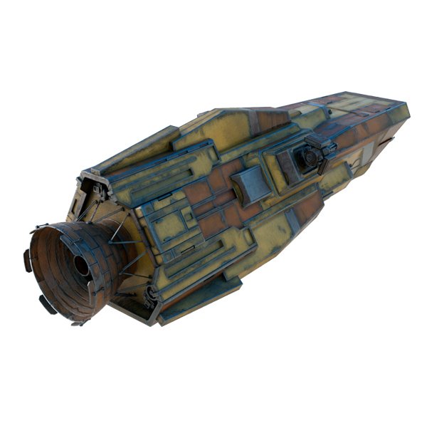 spaceship 3d models 08